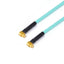 GPO (SMP) Female Right Angle to GPO (SMP) Female Right Angle Cable Using RG-405SS Flexible Coax, DC - 18GHz