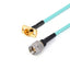 SMA Male to GPO(SMP) 2 Hole Flange Male Cable Assembly | RG-405SS Flexible Coax Cable | DC - 18GHz