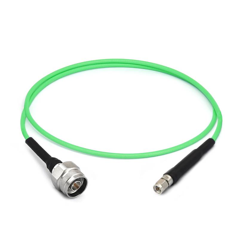 N Male to SMA Male Cable Using RG-402SS Flexible Coax, DC - 18GHz