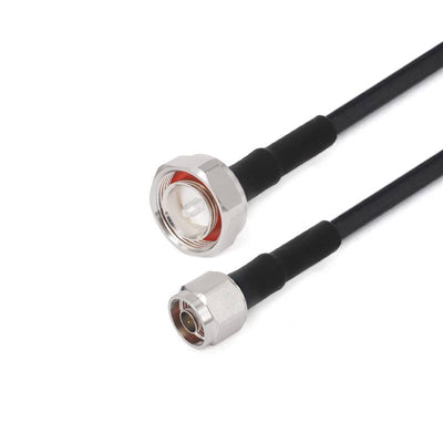 7/16 DIN Male to N Male Cable Assembly | LMR400 Flexible Coax Cable With PE Jacket | DC - 3GHz