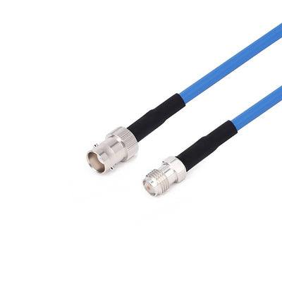 BNC Female to SMA Female Cable Assembly | RG142-PVC Flexible Coax Cable | DC-6GHz