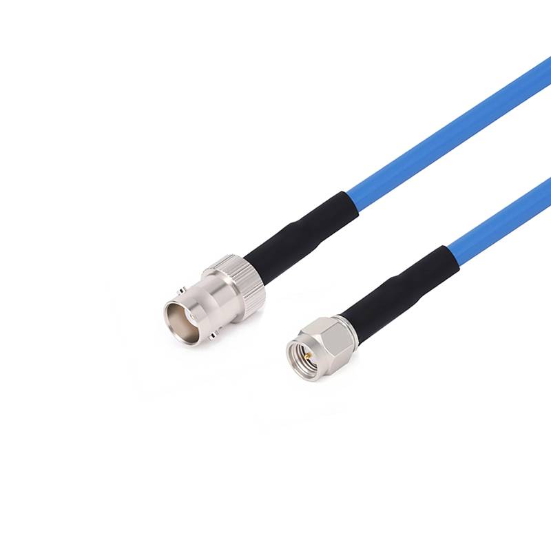 BNC Female to SMA Male Cable Assembly | RG142-PVC Flexible Coax Cable | DC-6GHz