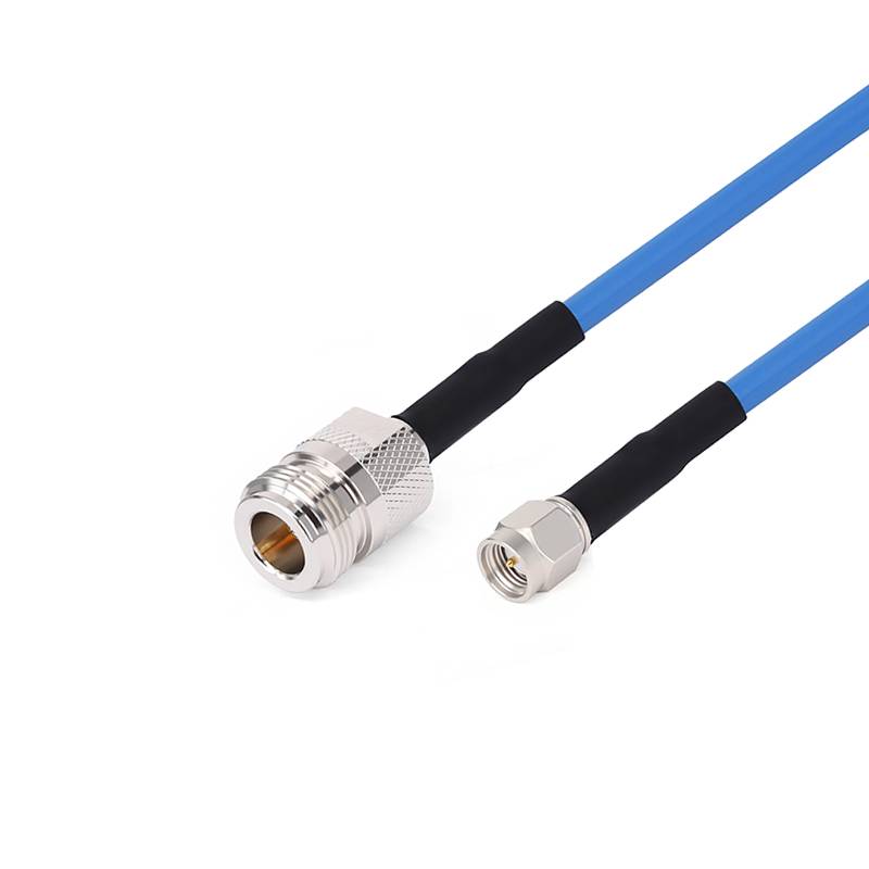N Female to SMA Male Cable Assembly | RG142-PVC Flexible Coax Cable | DC-6GHz