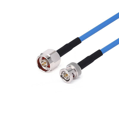 N Male to BNC Male Cable Assembly | RG142-PVC Flexible Coax Cable | DC-6GHz