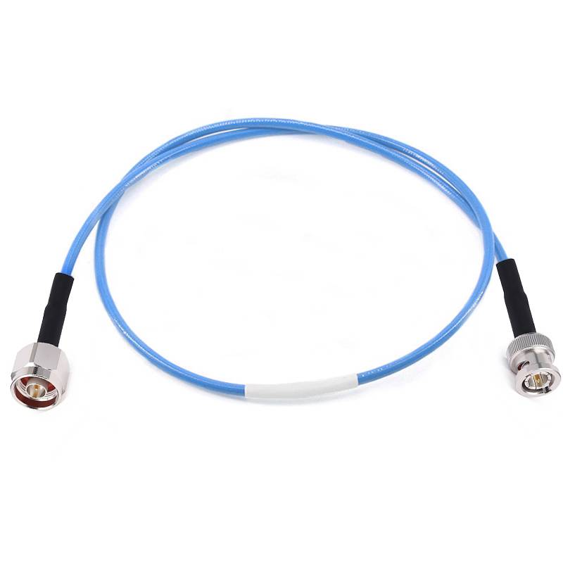 N Male to BNC Male Cable Assembly | RG142-PVC Flexible Coax Cable | DC-6GHz
