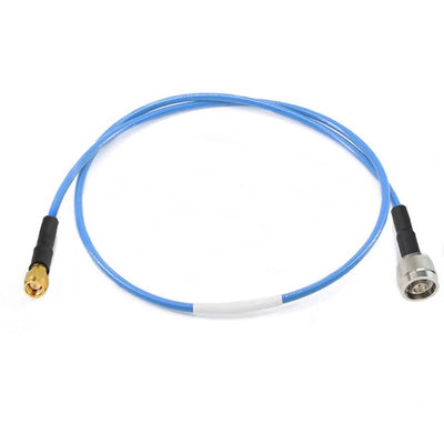N Male to SMA Male Cable Assembly | RG142-PVC Flexible Coax Cable | DC-6GHz