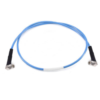 SMA Right Angle Male to SMA Right Angle Male Cable Assembly | RG142-PVC Flexible Coax Cable | DC-6GHz