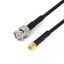 BNC Male to SMA Male Cable Using RG223 Flexible Coax, DC - 3GHz