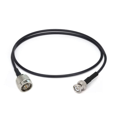 N Male to BNC Male Cable Using RG223 Flexible Coax, DC - 3GHz