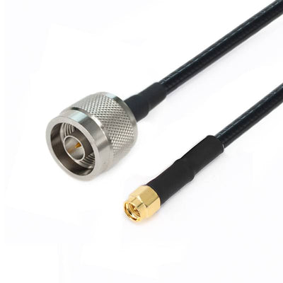 N Male to SMA Male Cable Using RG223 Flexible Coax, DC - 6GHz