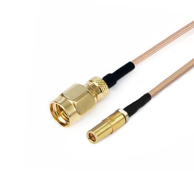 SMA Male to SSMB Female Cable Using RG178 Flexible Coax, DC - 3GHz