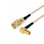 SMA Male to SSMB Female Right Angle Cable Using RG178 Flexible Coax, DC - 3GHz