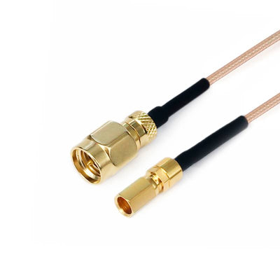 SMA Male to SSMC Female Cable Using RG178 Flexible Coax, DC - 3GHz