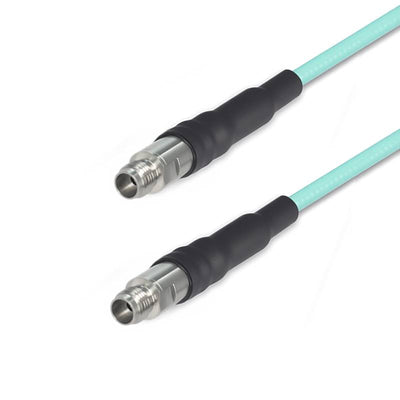 2.4mm Female to 2.4mm Female Cable Assembly | 147A Series Low Loss Phase Stable Flexible Coax Cable | DC - 40GHz | 2.8dB/m@40GHz