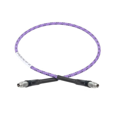 2.92mm Female to 2.92mm Female Cable Assembly | 147A Series Low Loss Phase Stable Flexible Coax Cable | With Armor | DC - 40GHz | 2.8dB/m@40GHz