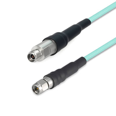 2.92mm Male to 2.92mm Female  Cable Using 147A Series Low Loss Phase Stable Flexible Coax, DC - 40GHz