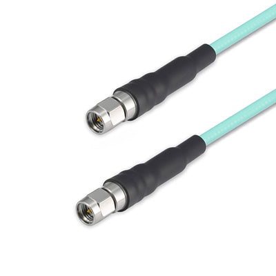 2.92mm Male to 2.92mm Male Cable Using 147A Series Low Loss Phase Stable Flexible Coax, DC - 40GHz