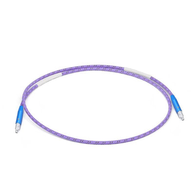 1.0mm Female to Female High-Frequency Low Loss Phase Stable Cable Assembly – DC to 110GHz, U12 Coax, Stainless Steel Hose, PU Jacket