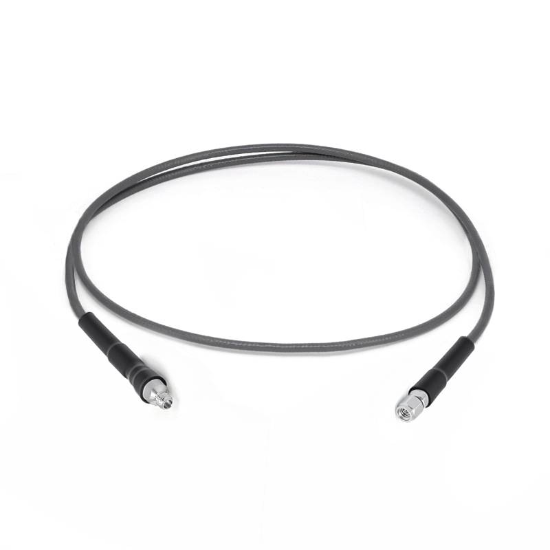 1.0mm Male to 1.0mm Female Cable Assembly | .047” U12 Series Low Loss Phase Stable Flexible Coax Cable | DC - 110GHz