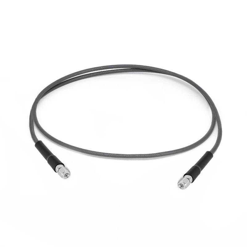 1.0mm Male to 1.0mm Male Cable Assembly | .047” U12 Series Low Loss Phase Stable Flexible Coax Cable | DC - 110GHz