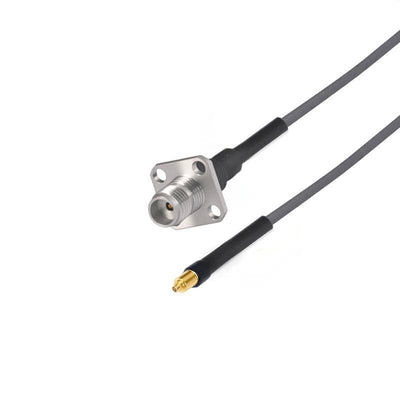 1.85mm Female to G3PO(SMPS) Female Cable Assembly | .047” U12 Series Low Loss Phase Stable Flexible Coax Cable | DC - 67GHz