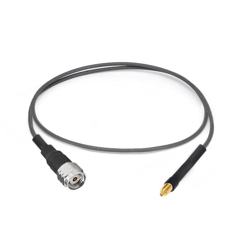 1.85mm Male to G3PO(SMPS) Female Cable Assembly | .047” U12 Series Low Loss Phase Stable Flexible Coax Cable | DC - 67GHz