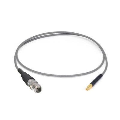 1.85mm  Female to GPPO Female Cable Using 3506 Series Low Loss Phase Stable Flexible Coax, DC-65GHz