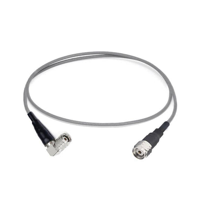 1.85mm Male to 1.85mm Right Angle Male Cable Assembly | 3506 Series Low Loss Phase Stable Flexible Coax Cable | DC - 67GHz