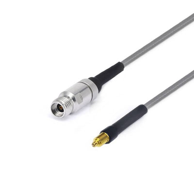 2.92mm Female to G3PO (SMPS) Female Cable Using 3506 Series Low Loss Phase Stable Flexible Coax, DC - 40GHz