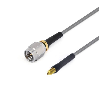 2.92mm Male to G3PO (SMPS) Female Cable Using 3506 Series Low Loss Phase Stable Flexible Coax, DC - 40GHz
