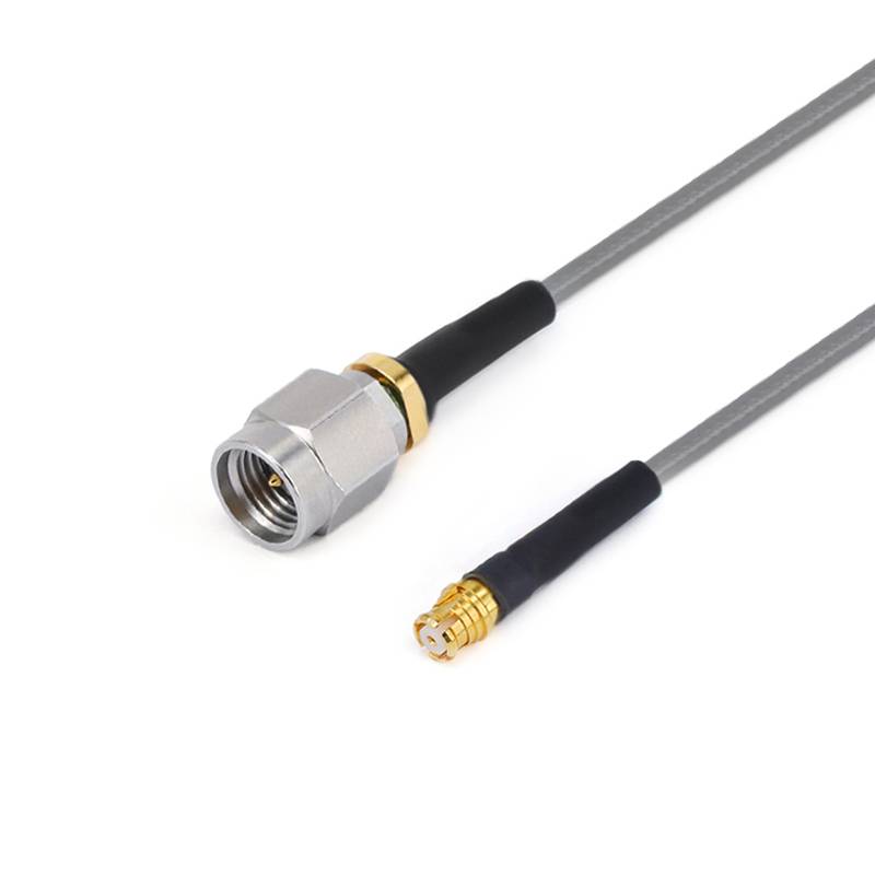 2.92mm Male to GPO (SMP) Female Cable Using 3506 Series Low Loss Phase Stable Flexible Coax, DC - 40GHz