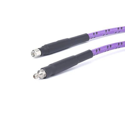 1.0mm Male to 1.0mm Female Cable Assembly |  U20 Series Low Loss Phase Stable Flexible Coax Cable | With Armor | DC - 110GHz