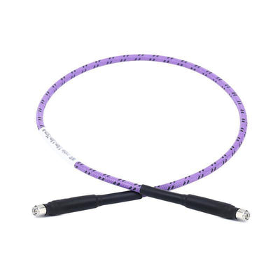 1.0mm Male to 1.0mm Male Cable Assembly |  U20 Series Low Loss Phase Stable Flexible Coax Cable | With Armor | DC - 110GHz