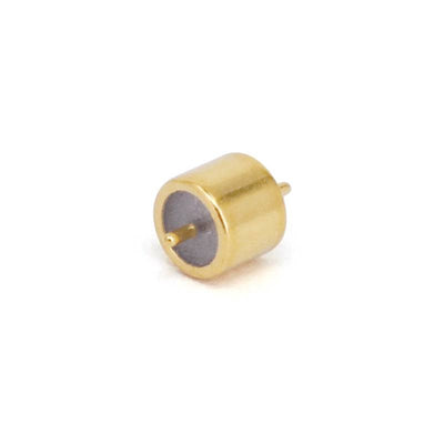 Hermetic Seal Glass Bead, 0.23mm Diameter and 0.8mm Pin Length