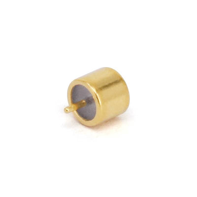 Hermetic Seal Glass Bead, 0.23mm Diameter and 0.8mm Pin Length