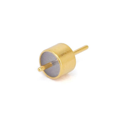 Hermetic Seal Glass Bead, 0.3mm Diameter and 2.03mm Pin Length