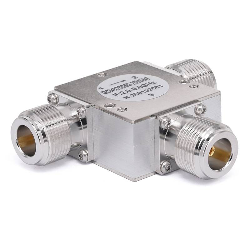 Lnf Circulators Circulator with 15dB Isolation from 2GHz to 6GHz | 20 Watts with N Fem ...