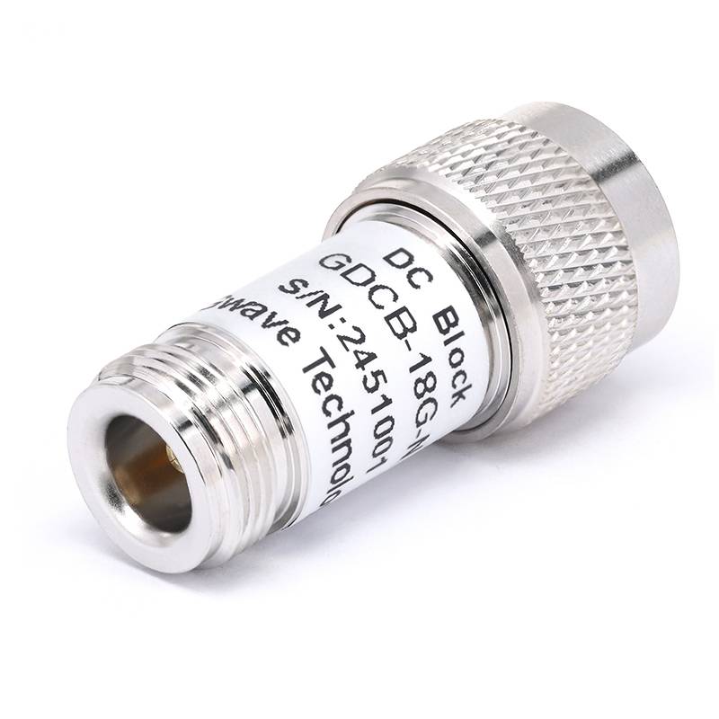 DC Block on Inner Conductor N Male to N Female | 100 MHz to 18 GHz | 100V