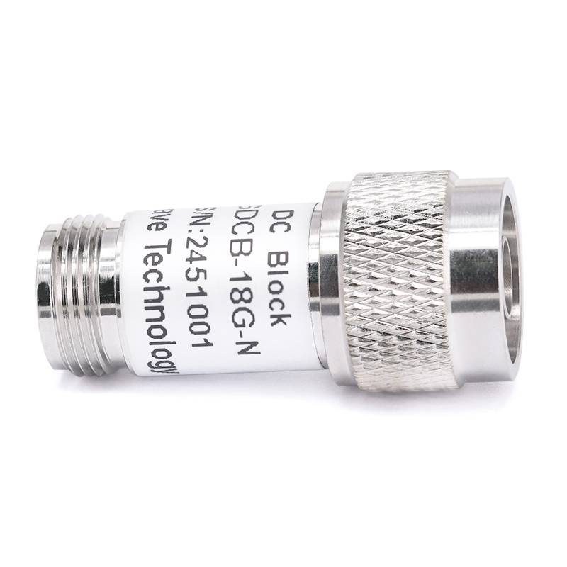 DC Block on Inner Conductor N Male to N Female | 100 MHz to 18 GHz | 100V
