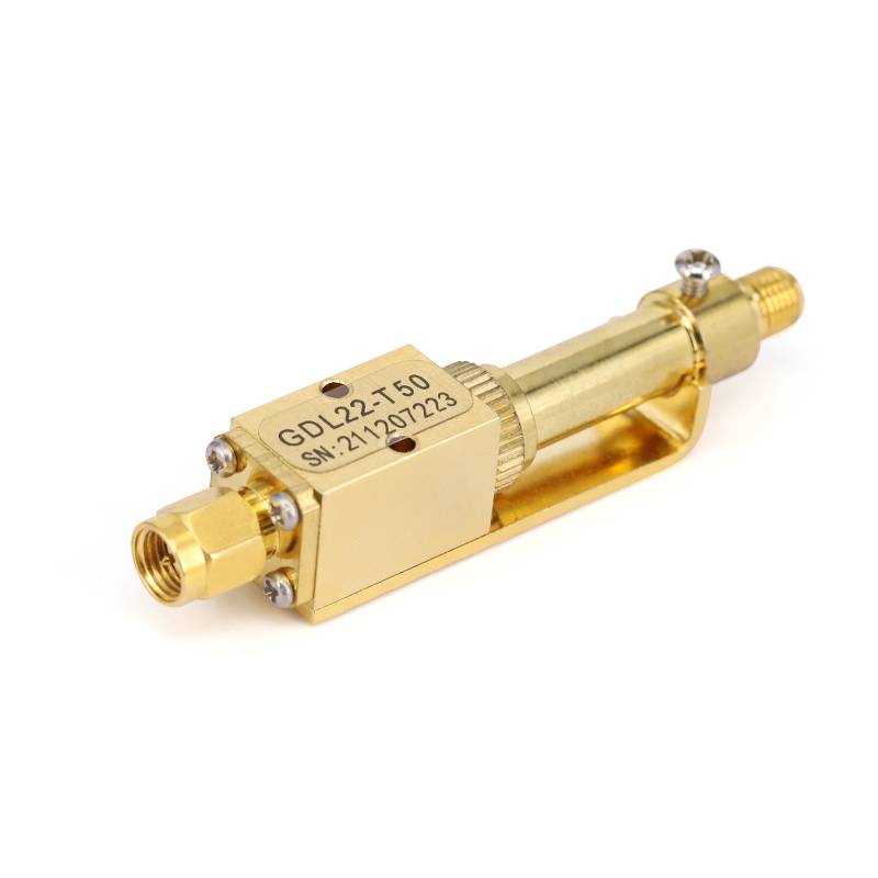 SMA Male to SMA Female Adjustable Phase Trimmer, 360 Degrees Phase Range, DC - 18GHz