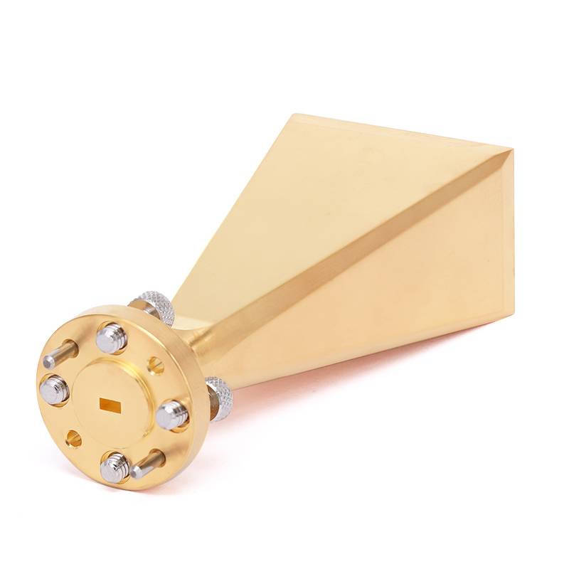 WR-10 Rectangular Standard Gain Horn Antenna 25 dBi Typical Gain,W Band -75 to 110 GHz