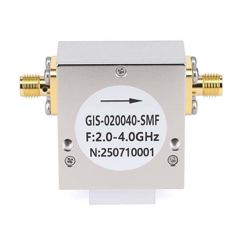 Isolator with 18dB Isolation from 2GHz to 4GHz | 20 Watts with SMA Female