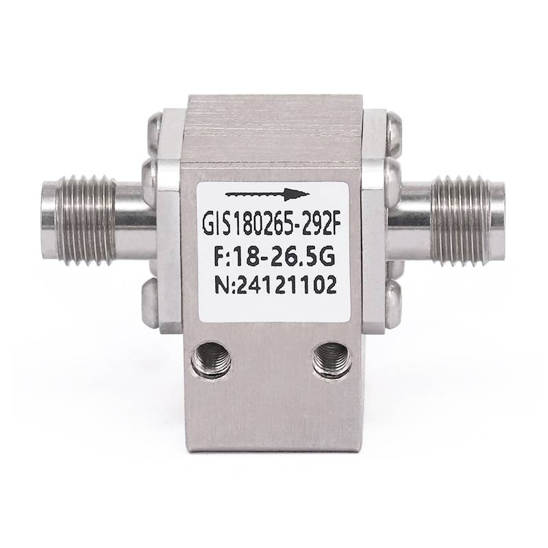 Isolator with 18dB Isolation from 18GHz to 26.5GHz, 10 Watts and 2.92mm Female