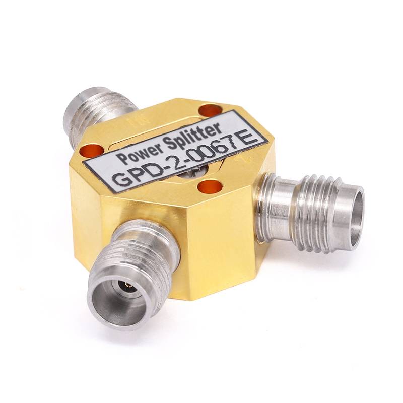 2-Way 1.85mm Power Splitter From DC to 67 GHz Rated at 1 Watts