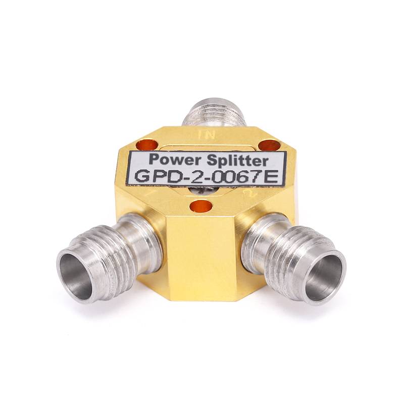 2-Way 1.85mm Power Splitter From DC to 67 GHz Rated at 1 Watts