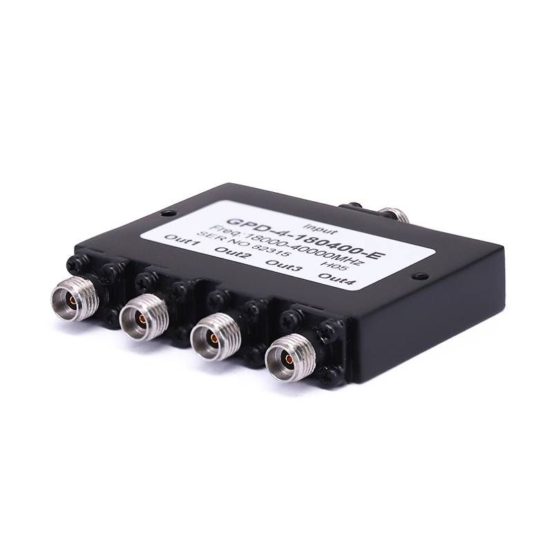 4-Way 2.92mm Power Divider From 18 GHz to 40 GHz Rated at 20 Watts ...