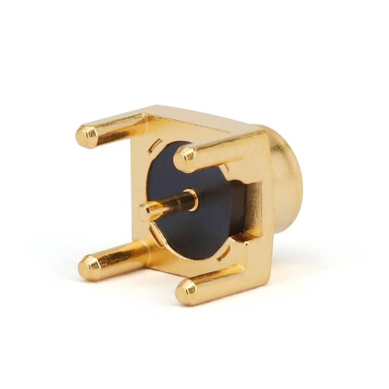 GPO (SMP) Male Limited Detent Connector for PCB, DC - 26.5GHz