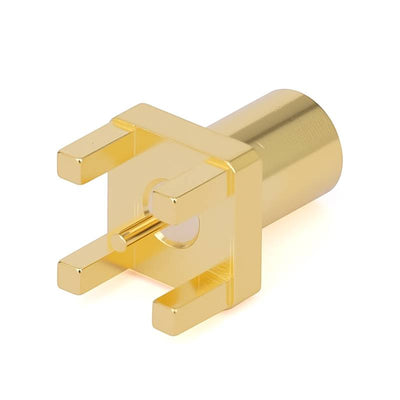 GPO (SMP) Male Limited Detent Connector PCB Mount Soldering | DC - 26.5GHz
