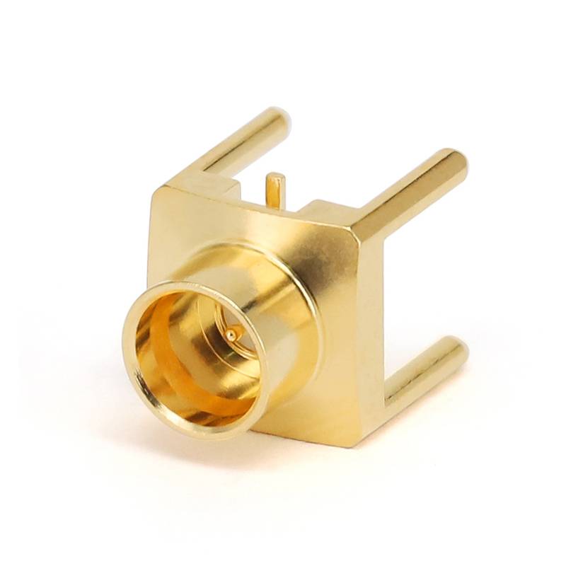 GPO (SMP) Male Smooth Connector for PCB, DC - 26.5GHz