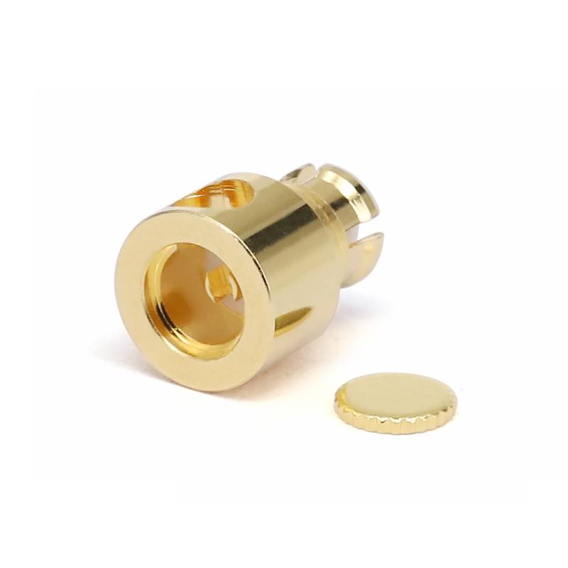 GPO (SMP) Female Connector with Right Angle for .086' Series Cables, DC - 26.5GHz